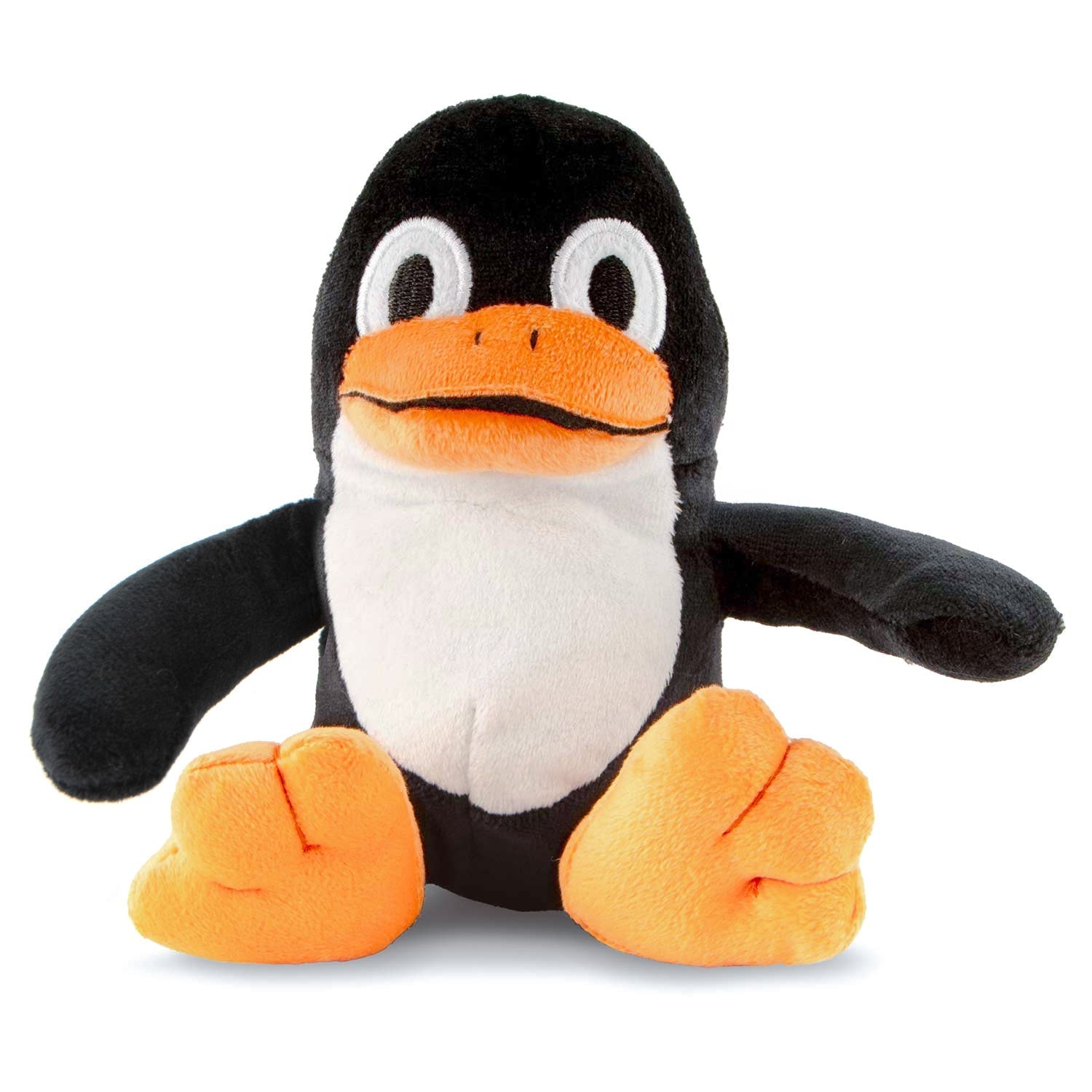 Jeffers Plush Penguin Squeaker Dog Toy 1 ct