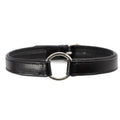 Jeffers Premium Padded Black Leather Dog Collars Black