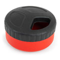 Jeffers Red Hockey Puck Natural Rubber Treat Dispensing Dental Dog Chew Toy Red 1