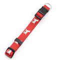 Jeffers Reflective Hound Series Adjustable Nylon Dog Collars Red