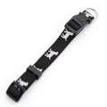 Jeffers Reflective Hound Series Adjustable Nylon Dog Collars Black