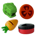 Jeffers Stay Busy Natural Rubber Dog Chew Toys, 4 pc, Medium Medium 4 pc
