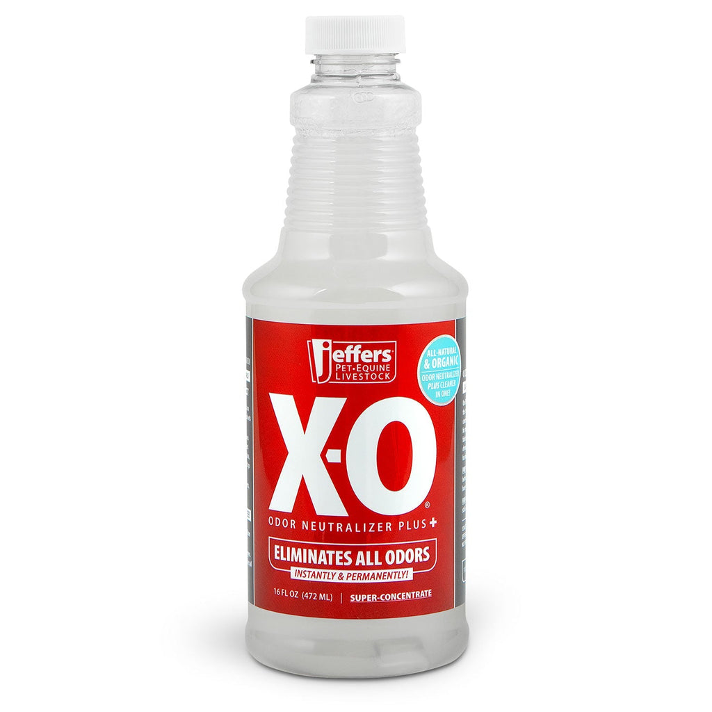 Jeffers X-O Pet Odor Neutralizer Plus + Cleaner Concentrate 16 oz