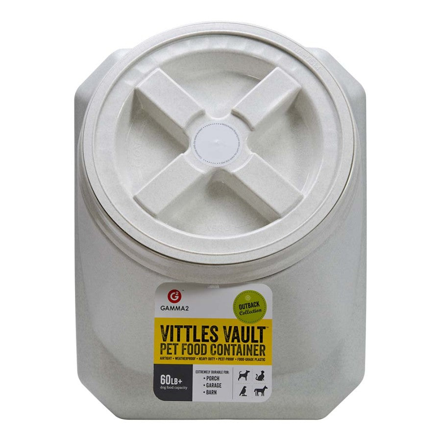 Gamma, Airtight Pet Food Storage By Vittles Vault 60 lb