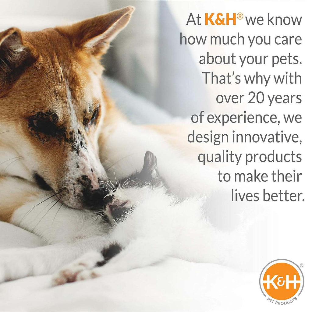 K&H Thermo-Pet Heated Mat for Small Dogs and Cats – Indoor Heated Bed Pad