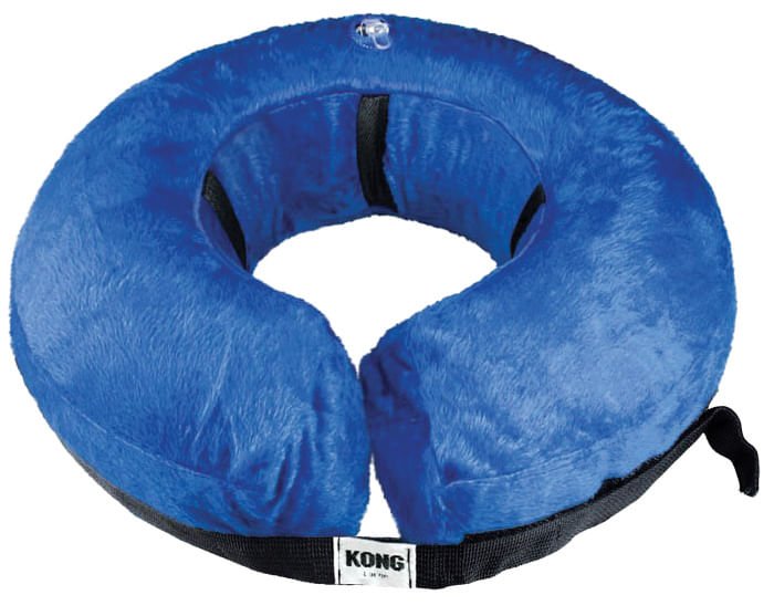 KONG Cloud Protective Pet Collar Medium Blue