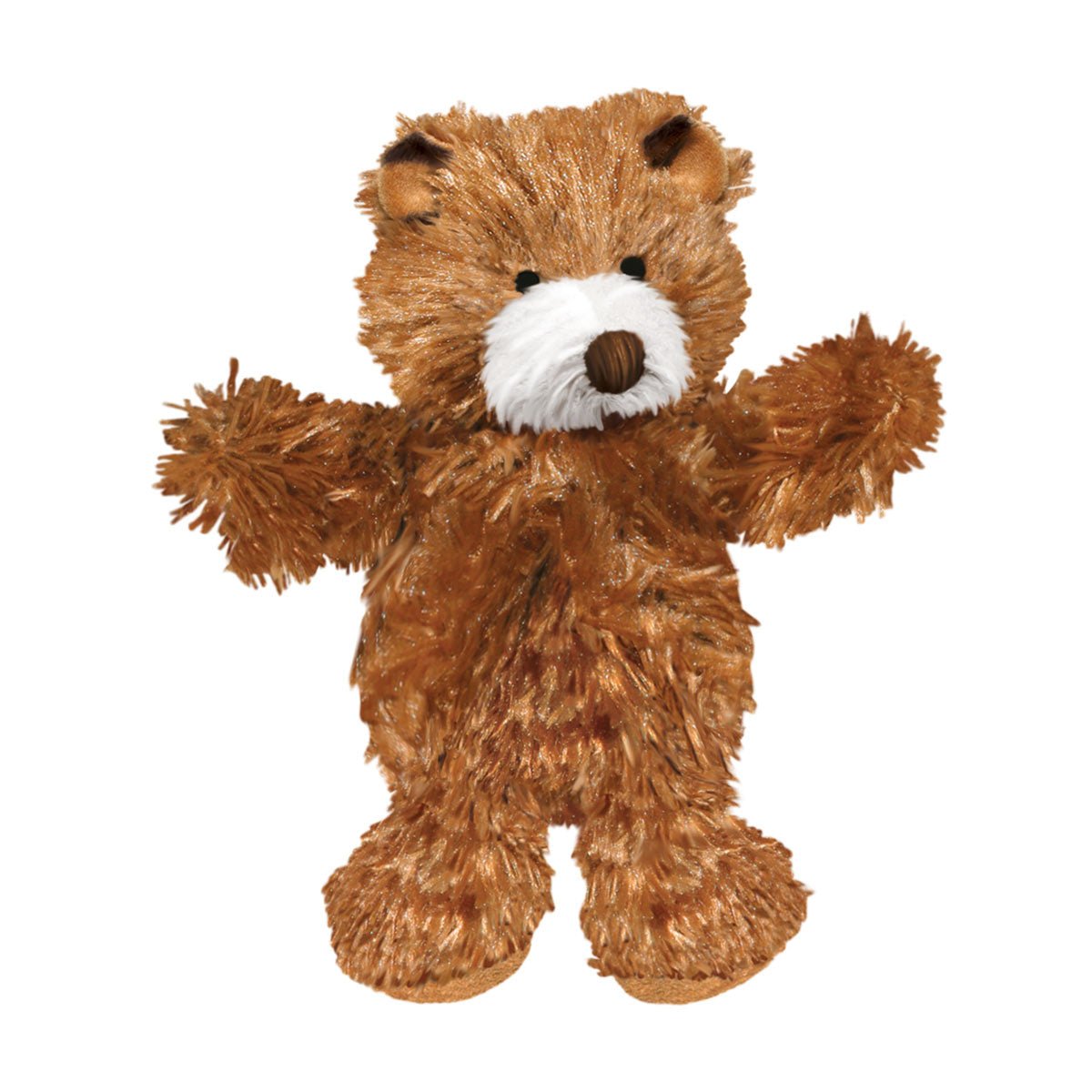 KONG Dr. Noyz X-Small Plush Dog Toys – Stuffing-Free, Soft Cuddle Toy with Removable and Extra Squeaker for Small Dogs Teddy Bear XSmall 1 ct