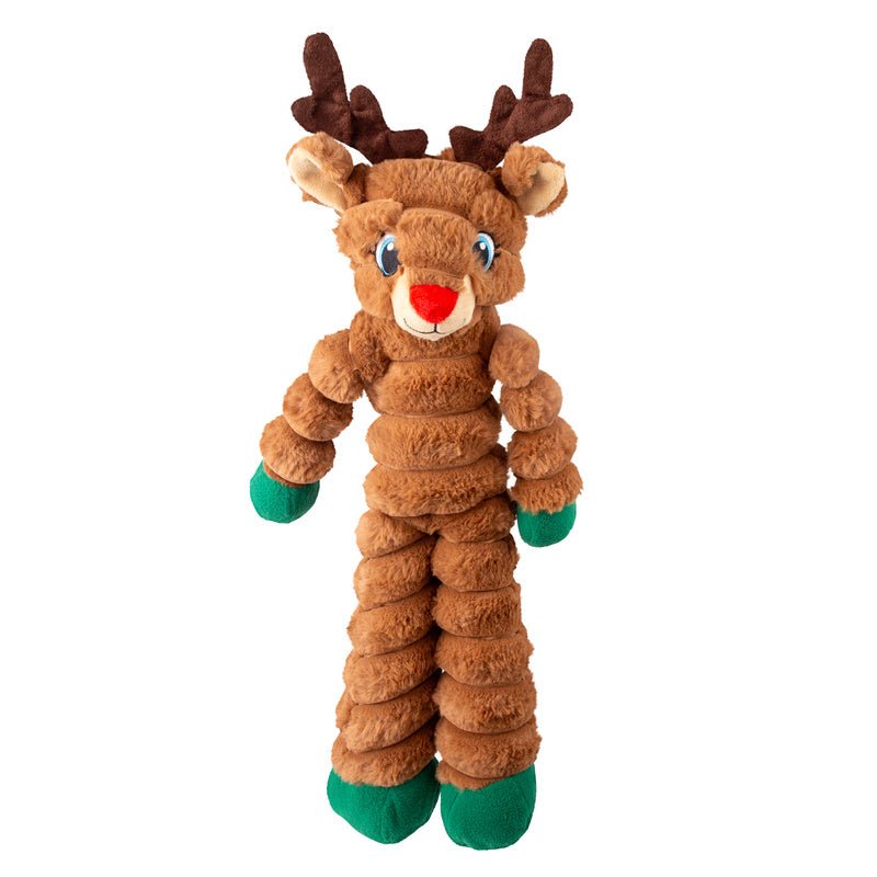 KONG Holiday Shakers™ Crumples Dog Toy, Reindeer, XL Brown XL 1 ct