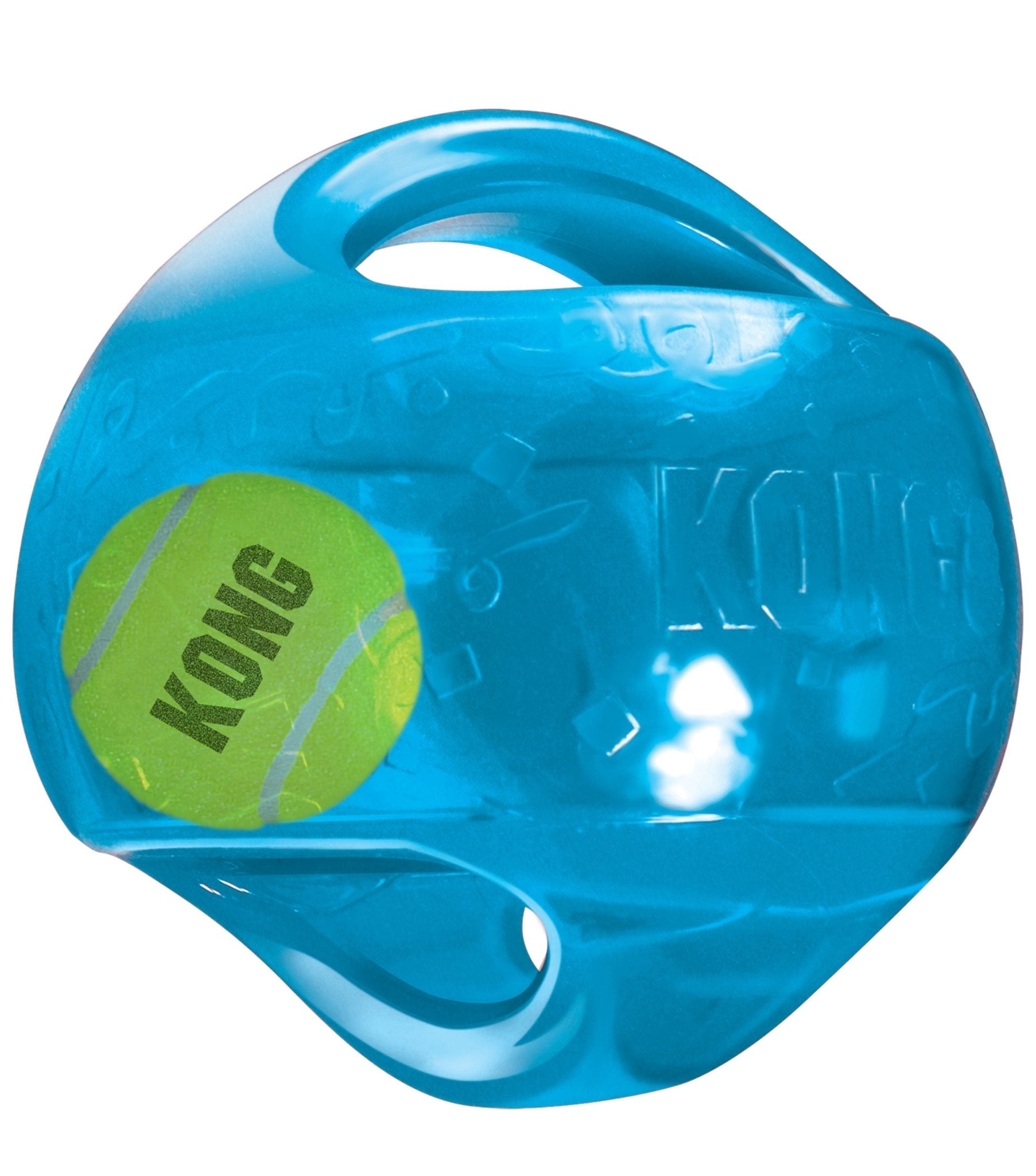 KONG Jumbler Ball Squeaker Dog Toy M L Assorted