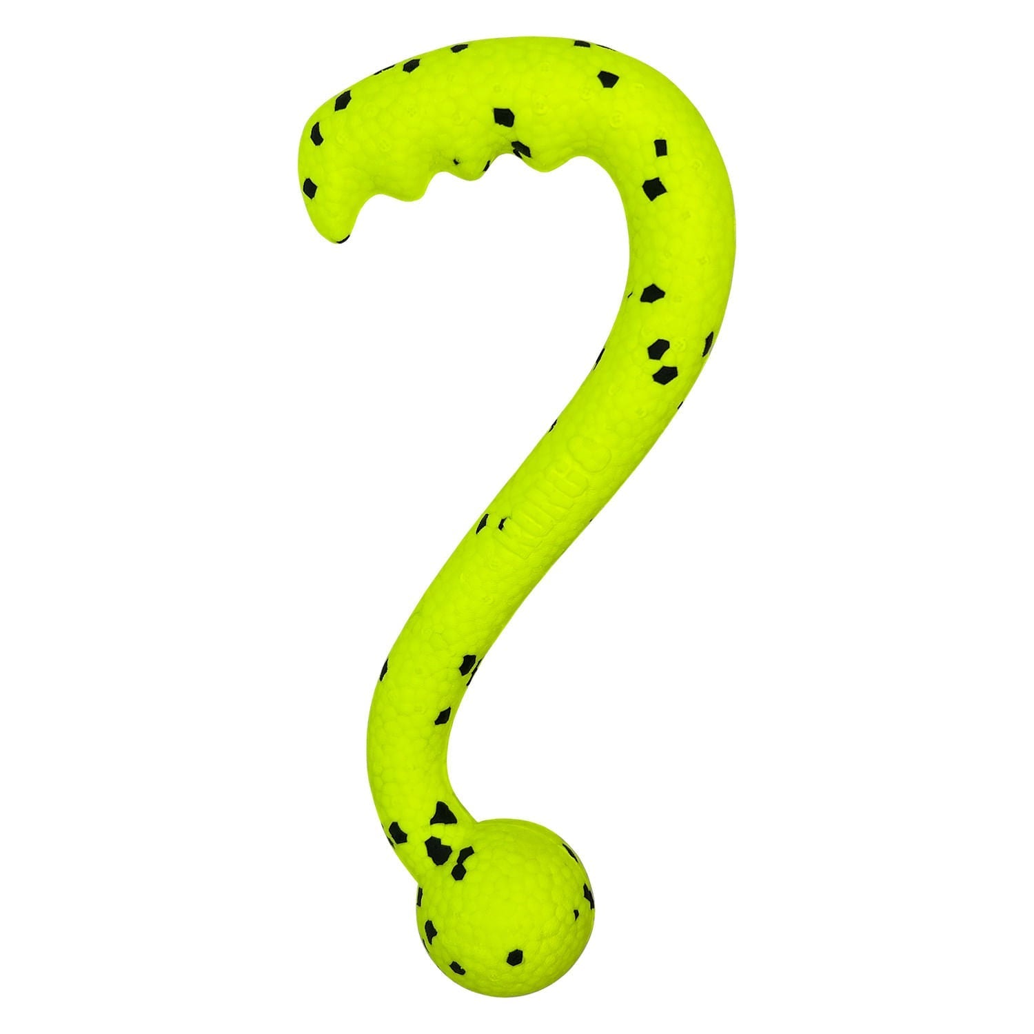 KONG Reflex Tug 'n Fetch Dog Toy Yellow 4"