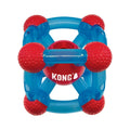 KONG Rewards Tinker Treat Dispensing Dog Toy Medium Large Red Blue Each