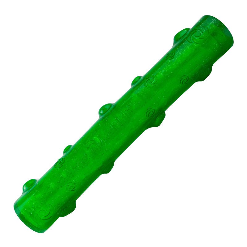 KONG Squeezz® Holiday Dog Toys – Fun Fetch & Chew Toys, Assorted Colors Crackle Stick Large 1 ct