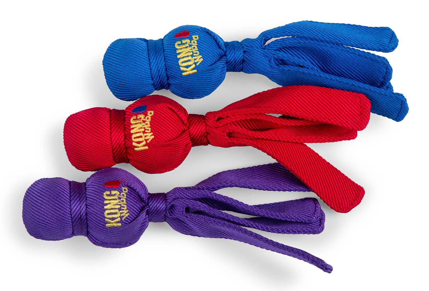 KONG Wubba Dog Toy – Interactive Squeaky Tug & Fetch Toy for Dogs (Assorted Colors, 1 Count) Assorted Each