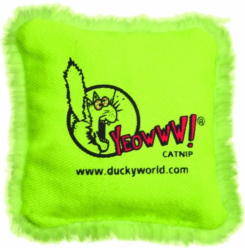 Catnip Pillow by Yeowww Green