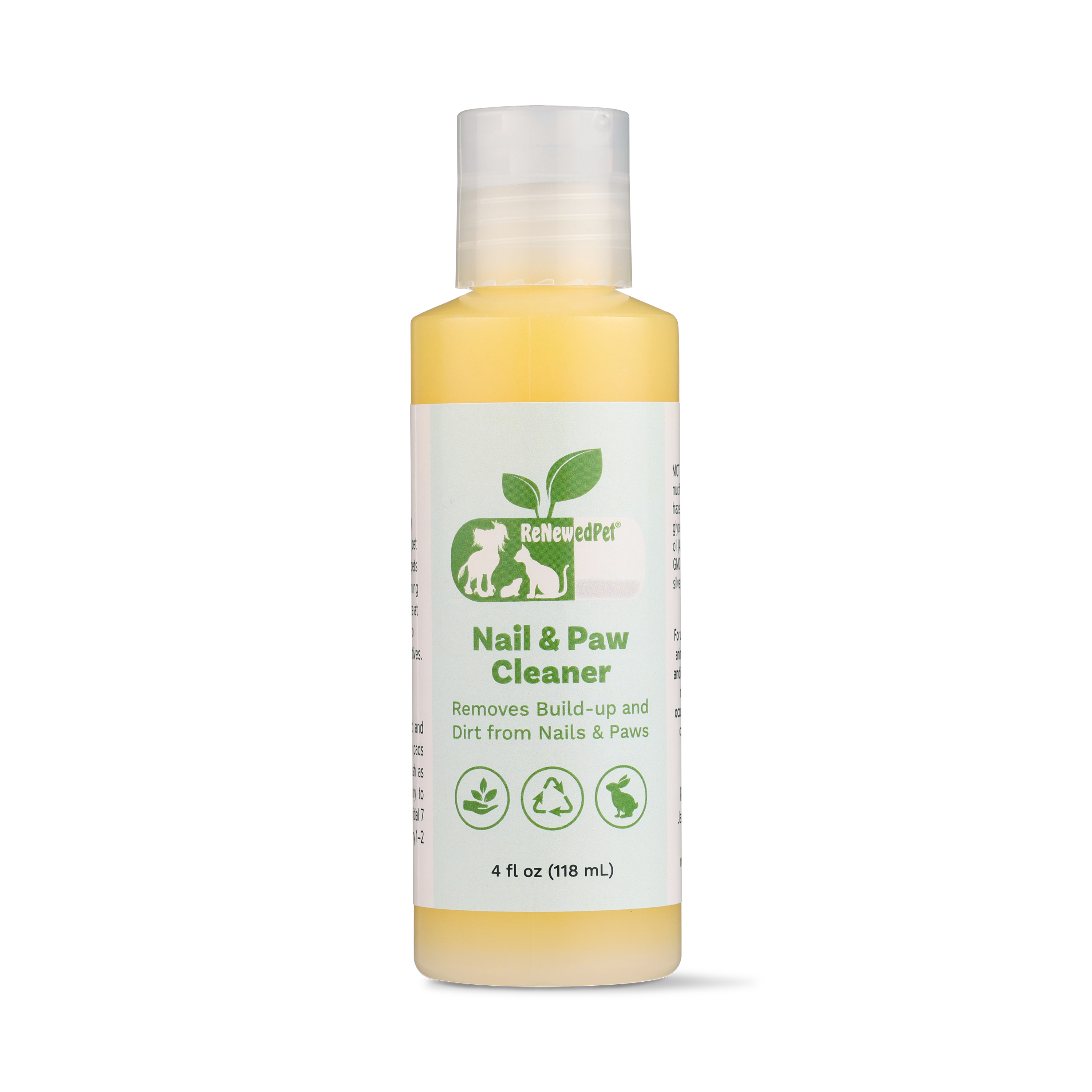 4-ALL PETS NAIL/PAW CLEANER 4 OZ. ($32.95 oz.) WIthout Pads