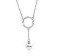 Mom Cremation Ashes Necklace Pendant