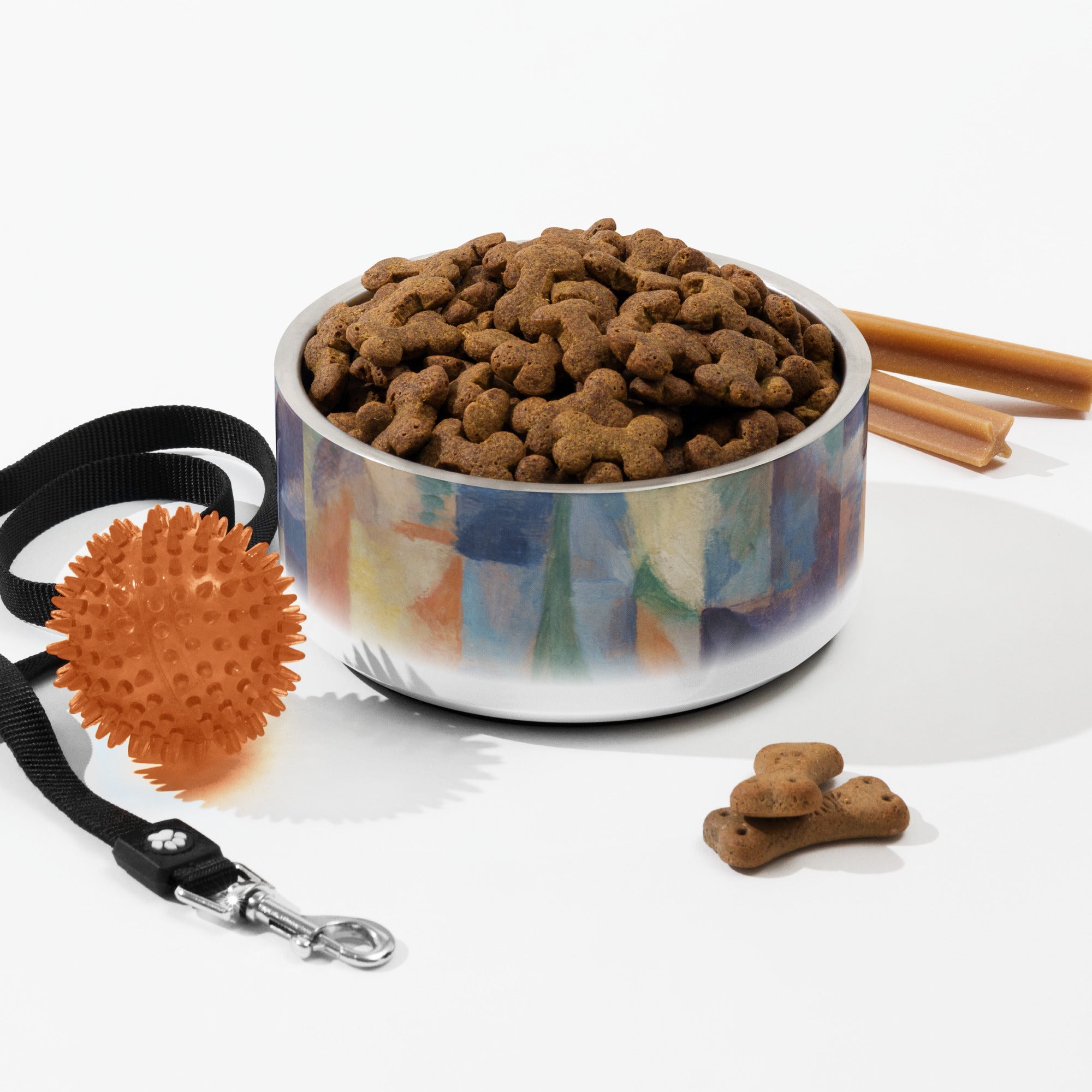 Sebastian & Clementine Window Overlooking The City Pet Bowl 32 oz