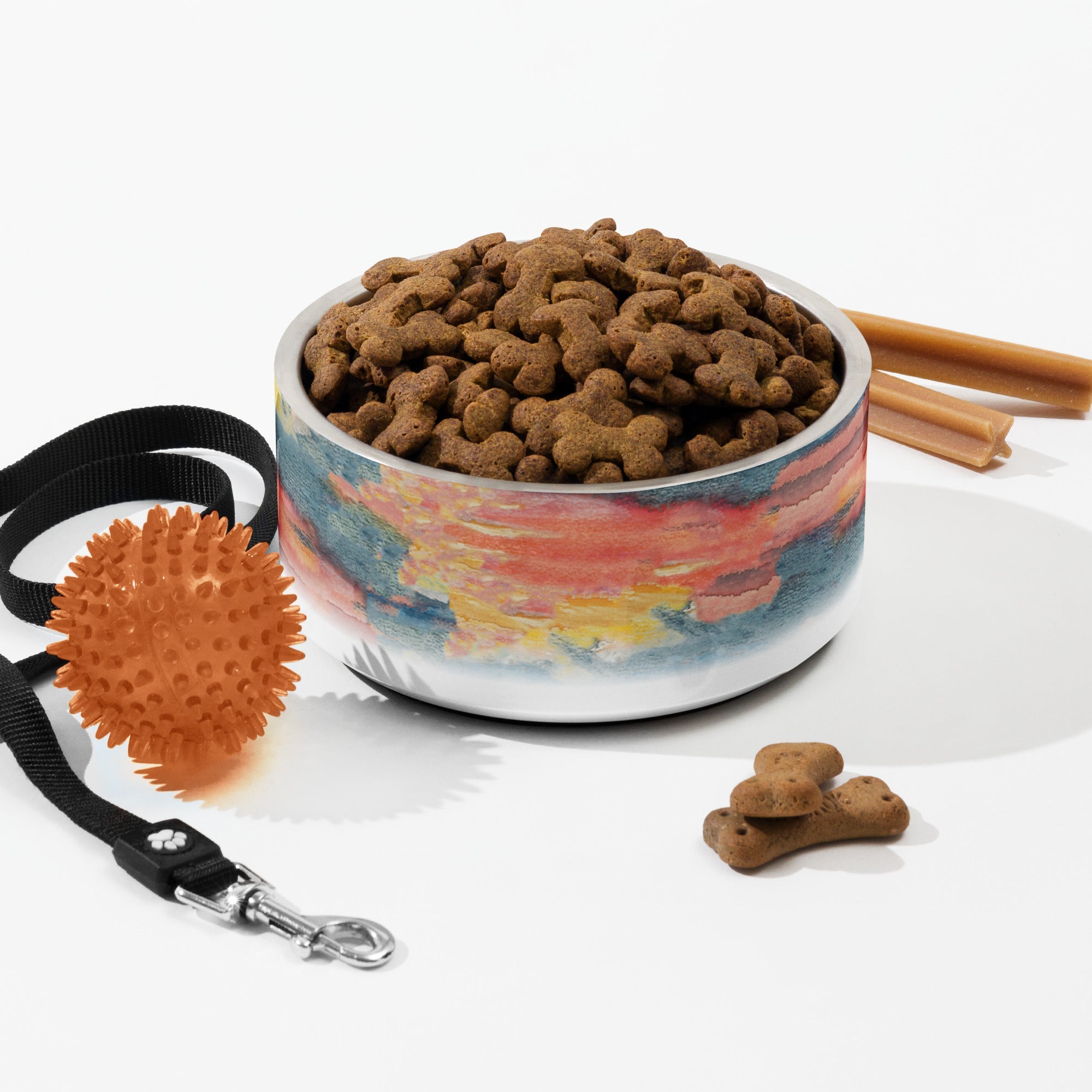Sebastian & Clementine Sunset, Acapulco Pet Bowl 32 oz