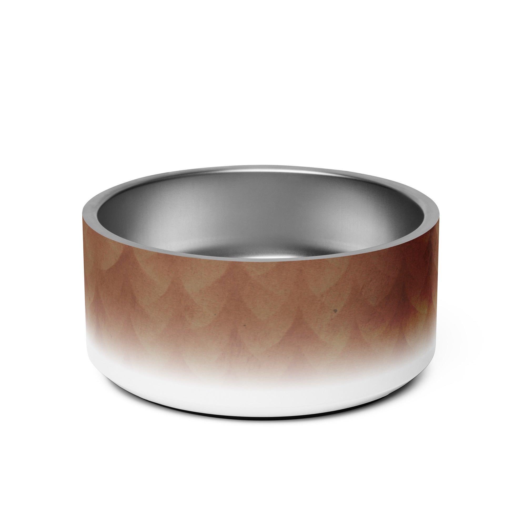 Sebastian & Clementine Brown Swirls Pet Bowl