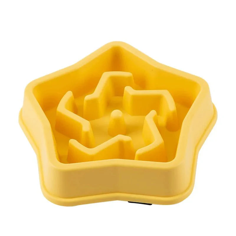 Pet Cat Dog Slow Feeder Bowl | Anti-Choking Non-Slip Maze Feeding Dish Picture color 13