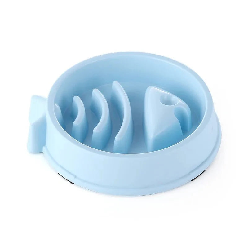 Pet Cat Dog Slow Feeder Bowl | Anti-Choking Non-Slip Maze Feeding Dish Picture color 11