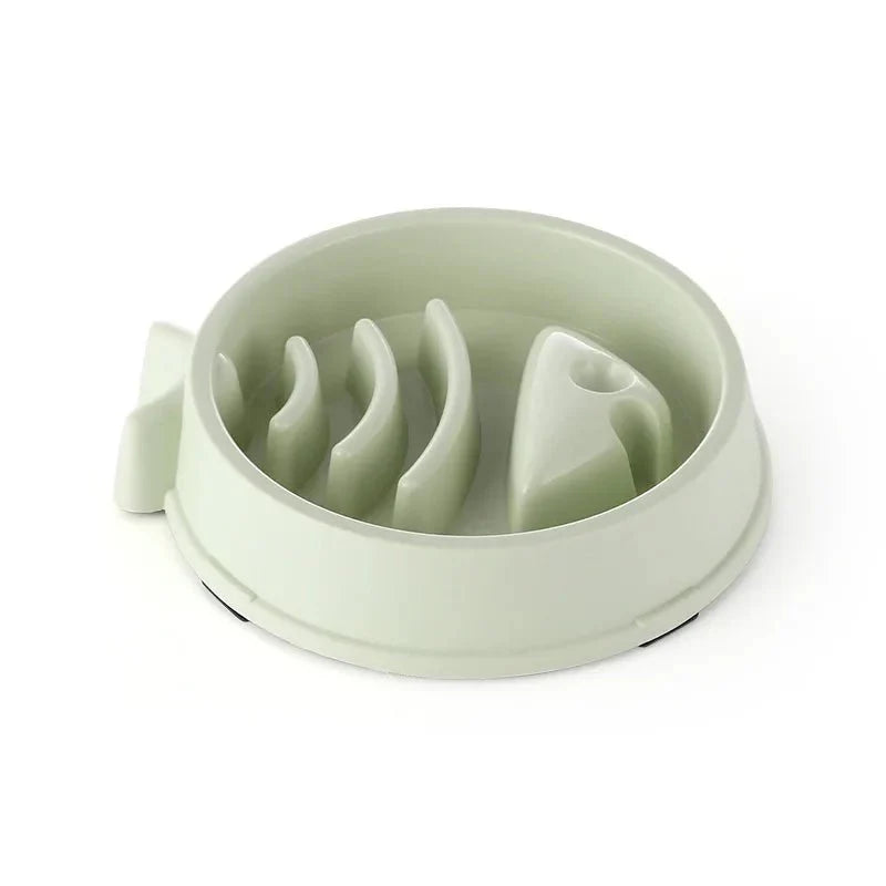 Pet Cat Dog Slow Feeder Bowl | Anti-Choking Non-Slip Maze Feeding Dish Picture color 5