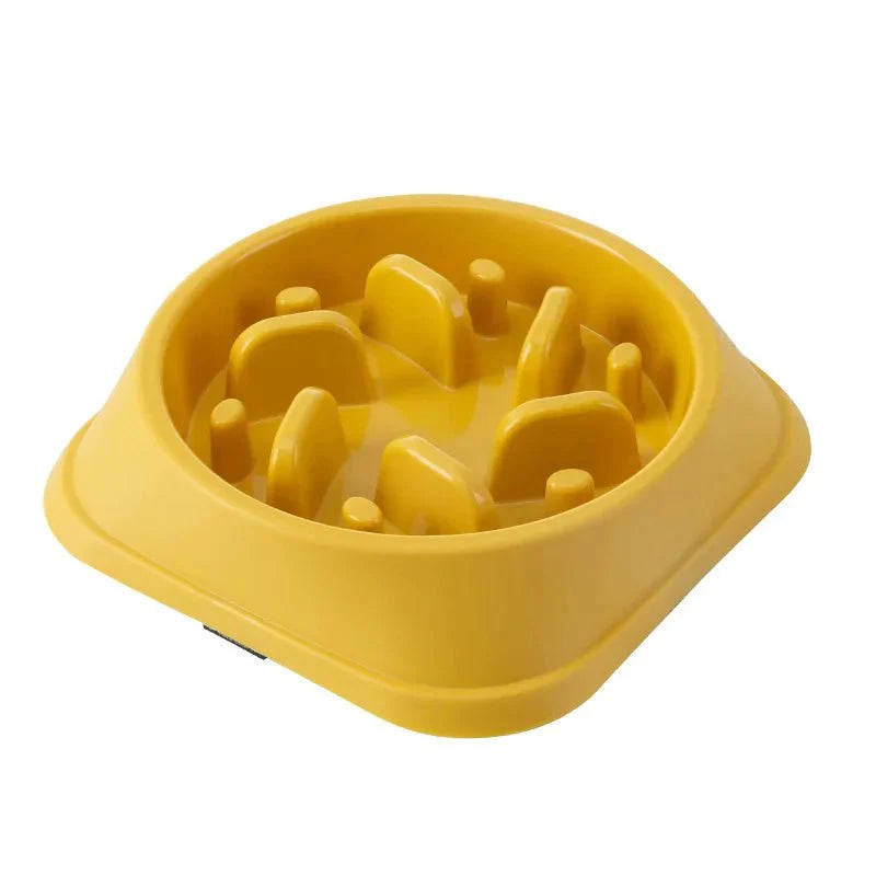 Pet Cat Dog Slow Feeder Bowl | Anti-Choking Non-Slip Maze Feeding Dish Picture color 10