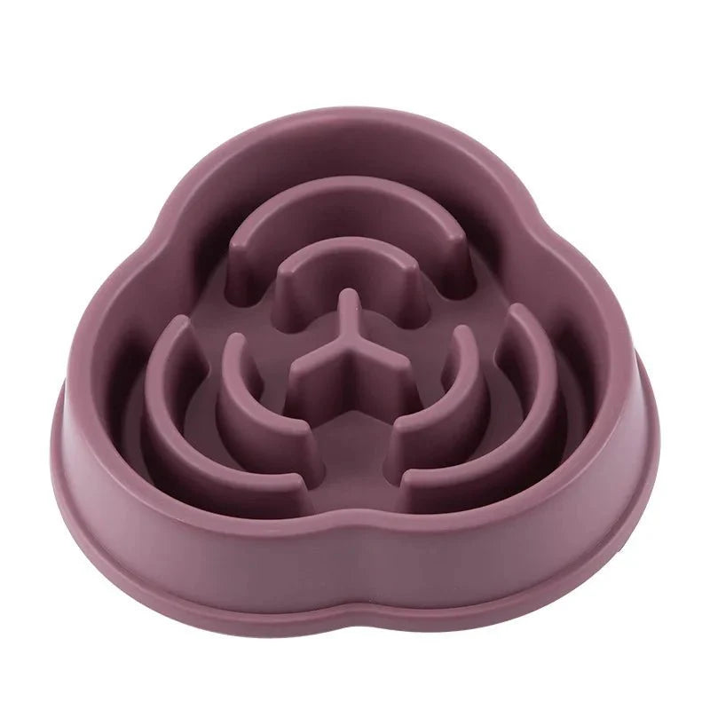 Pet Cat Dog Slow Feeder Bowl | Anti-Choking Non-Slip Maze Feeding Dish Picture color 7