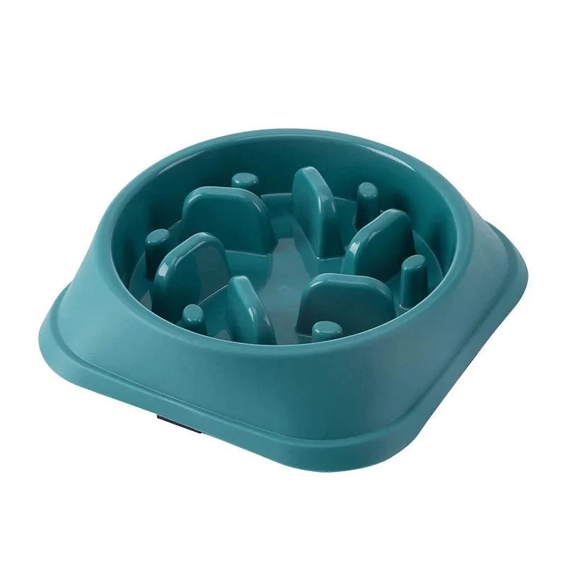 Pet Cat Dog Slow Feeder Bowl | Anti-Choking Non-Slip Maze Feeding Dish Picture color 9