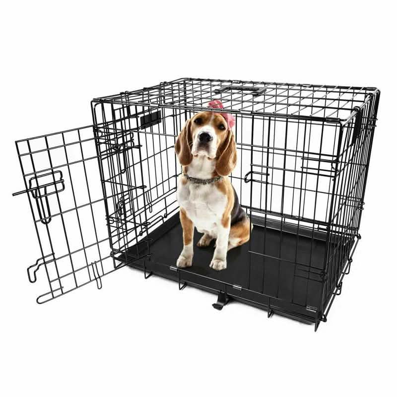 Pet Crates Folding Metal - Assorted Sizes 24"