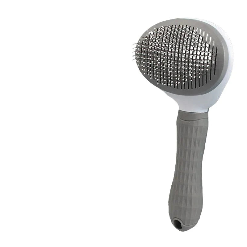Pet Hair Removal Brush | Slicker Grooming Comb for Dogs and Cats GRAY 1