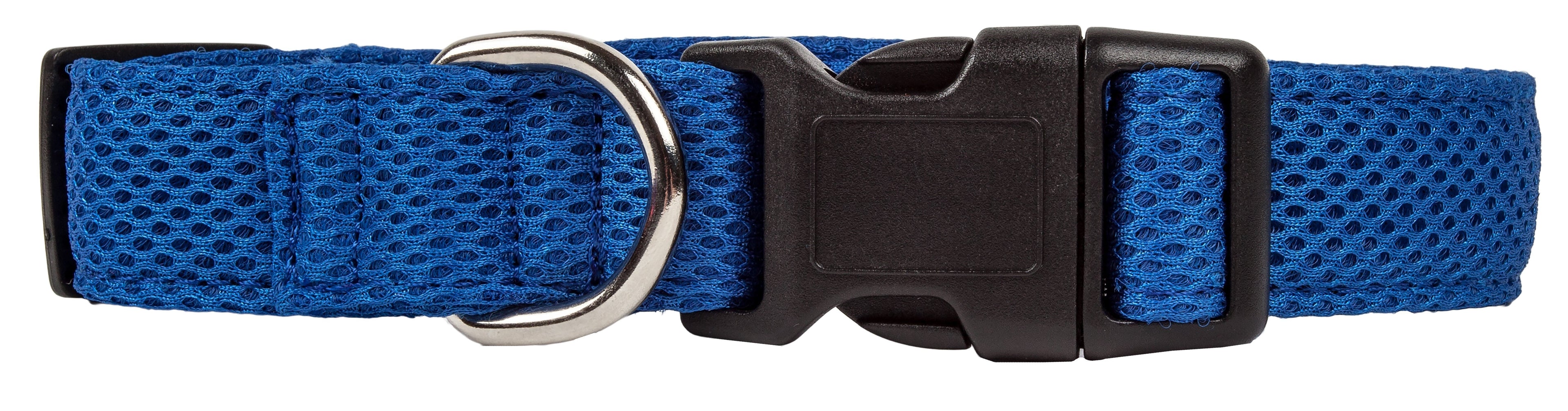 Pet Life ® 'Aero Mesh' Dual-Sided Breathable and Adjustable Thick Mesh Dog Collar