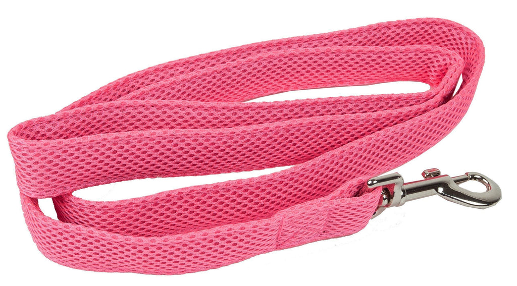 Pet Life ® 'Aero Mesh' Breathable and Adjustable Dual Sided Thick Mesh Dog Leash Pink