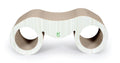 Pet Life ® 'Binocular' Premium Quality Kitty Cat Scratcher Lounger Lounge with Catnip Default Title