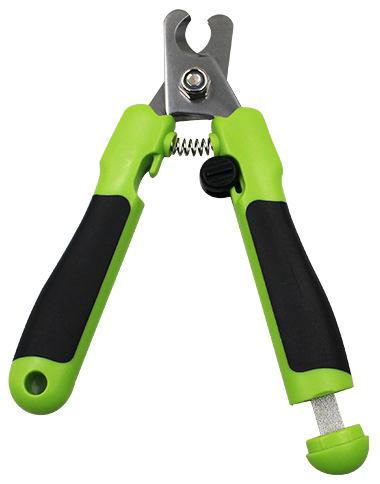 Pet Life ® 'Clip N' File' 2-in-1 Grooming Pet Nail Clipper with Built-in Concealed Filer Default Title