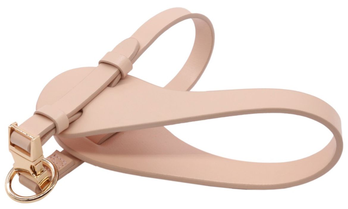 Pet Life ® 'Ever-Craft' Boutique Series Adjustable Designer Leather Dog Harness Pink