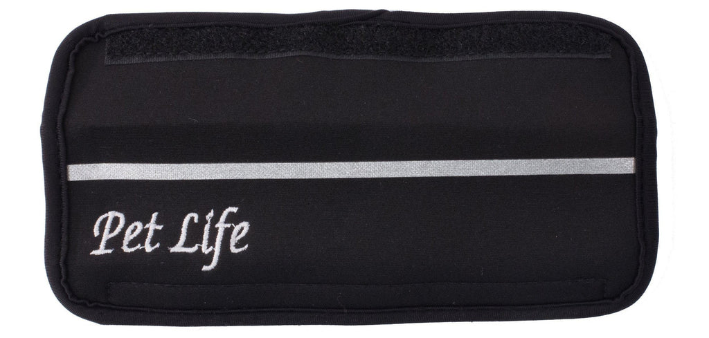 Pet Life ® 'Extreme-Neoprene' Joint Protective Safety Recovery and Reflective Pet Dog Sleeves - Set of 4