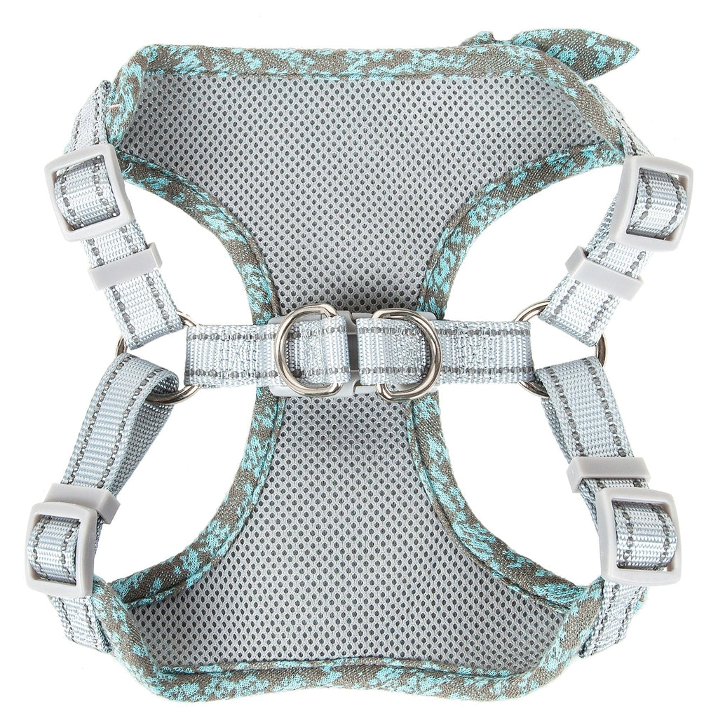 Pet Life ® 'Fidomite' Mesh Reversed and Adjustable Fashion Dog Harness W/ Designer Bowtie
