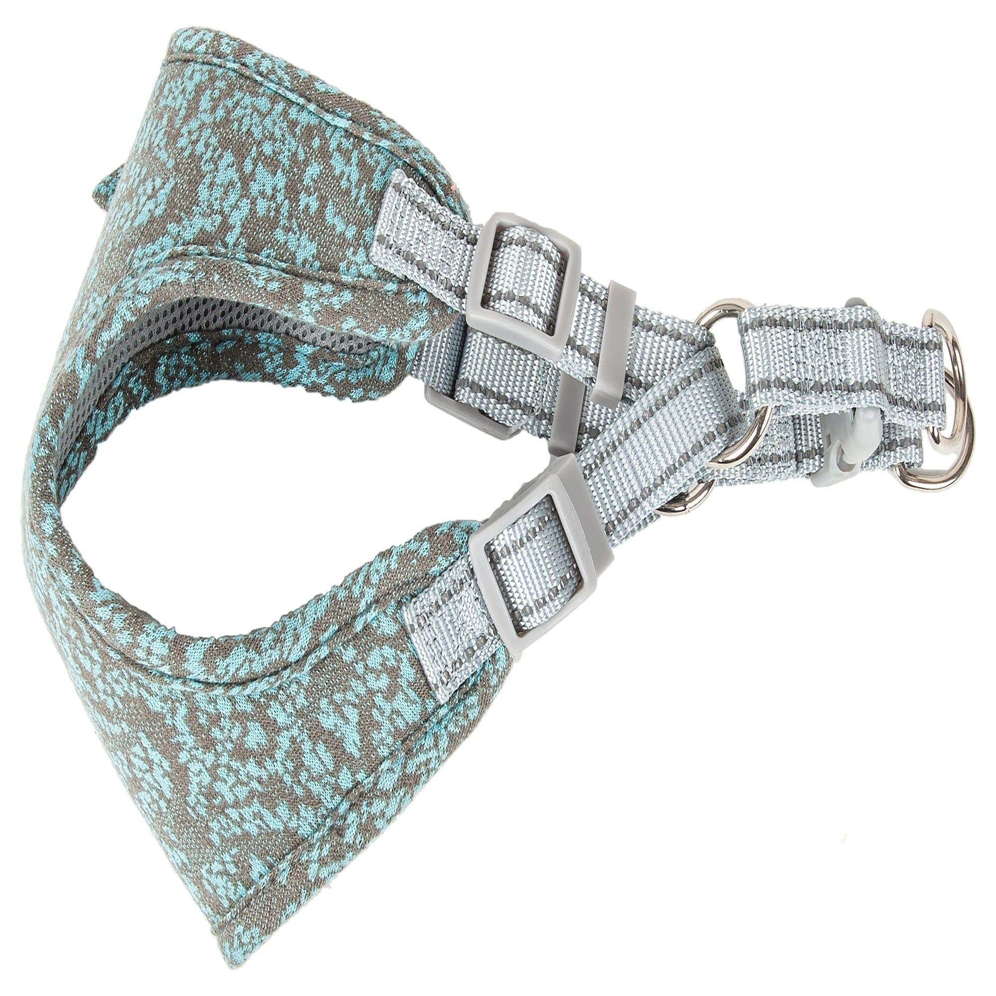 Pet Life ® 'Fidomite' Mesh Reversed and Adjustable Fashion Dog Harness W/ Designer Bowtie