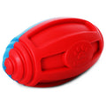 Pet Life ® 'Gridiron Football' Durable Chew and Fetch TPR Waterproof Floating Dog Toy Default Title