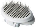 Pet Life ® 'Gyrater' Travel Self-Cleaning Swivel Grooming Pet Pin Brush Default Title