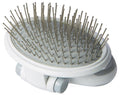 Pet Life ® 'Gyrater' Travel Swivel Pet Grooming Pin Brush Default Title