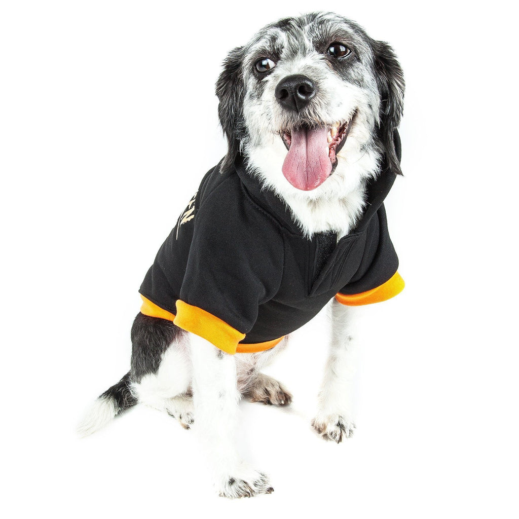 Pet Life ® LED Lighting Halloween Party Hooded Dog Costume Sweater w/ Included Batteries