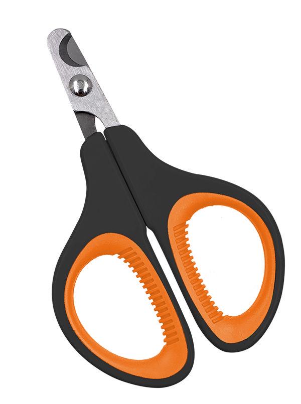 Pet Life ® 'Mini Razor' Grooming Pet Nail Clipper for Small Breeds Puppies and Cats Orange