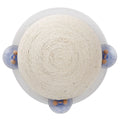 Pet Life ® 'Stick N' Claw' Sisal Rope and Toy Suction Cup Circular Cat Scratcher Default Title