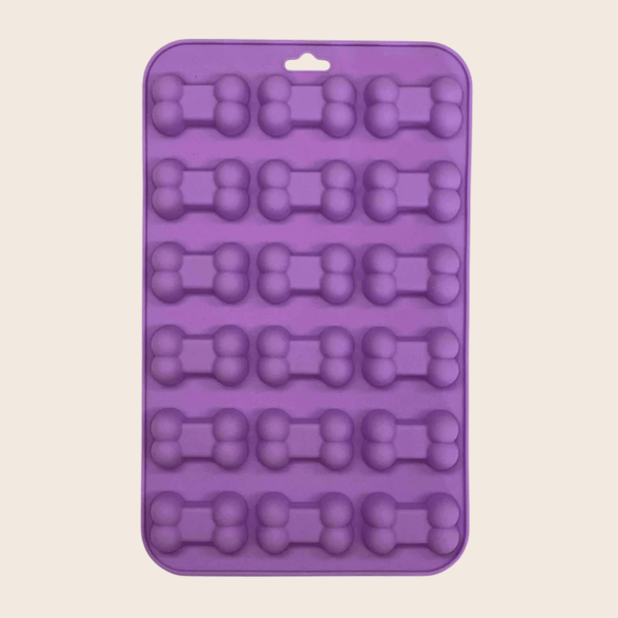 Pet Treat Molds Purple Bones