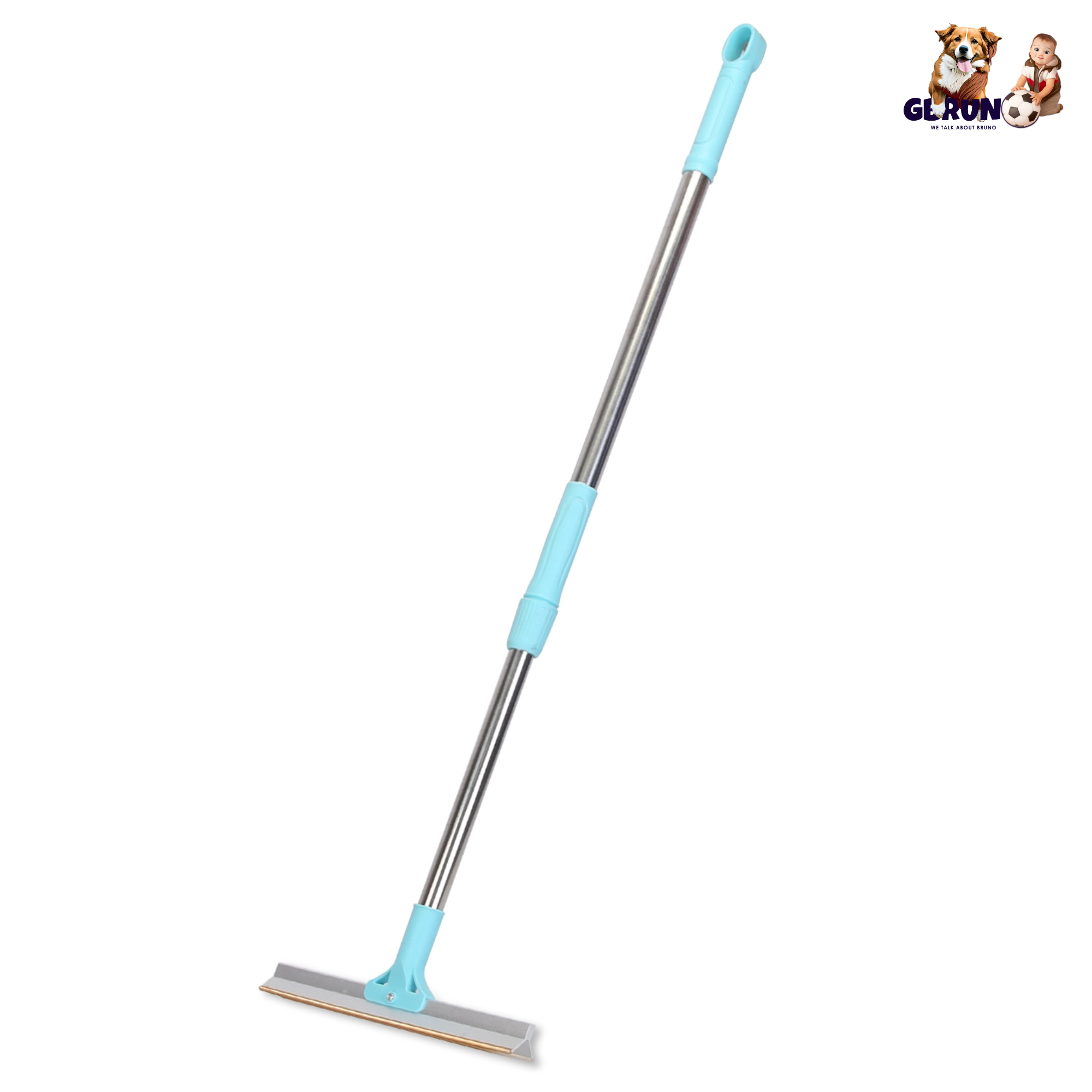 Pet Hair Removal Rake With 54.33in Adjustable Telescopic Rod Multi-Fabric Dog Cat Hair Scraper Lint Shaver For Carpet Rug Clothes Couch