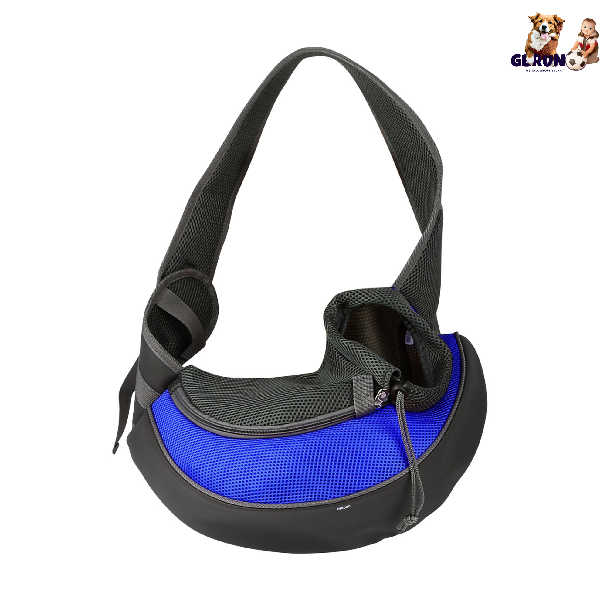 GBruno Pet Carrier for Dogs Cats Blue Large