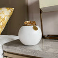 Orchid Urn for Dog & Pet Ashes - Handmade Default (no engraving) White Gold