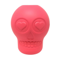 Sugar Skull Dog Chew Toy & Treat Dispenser - USA Made | SodaPup LARGE PINK SKULL